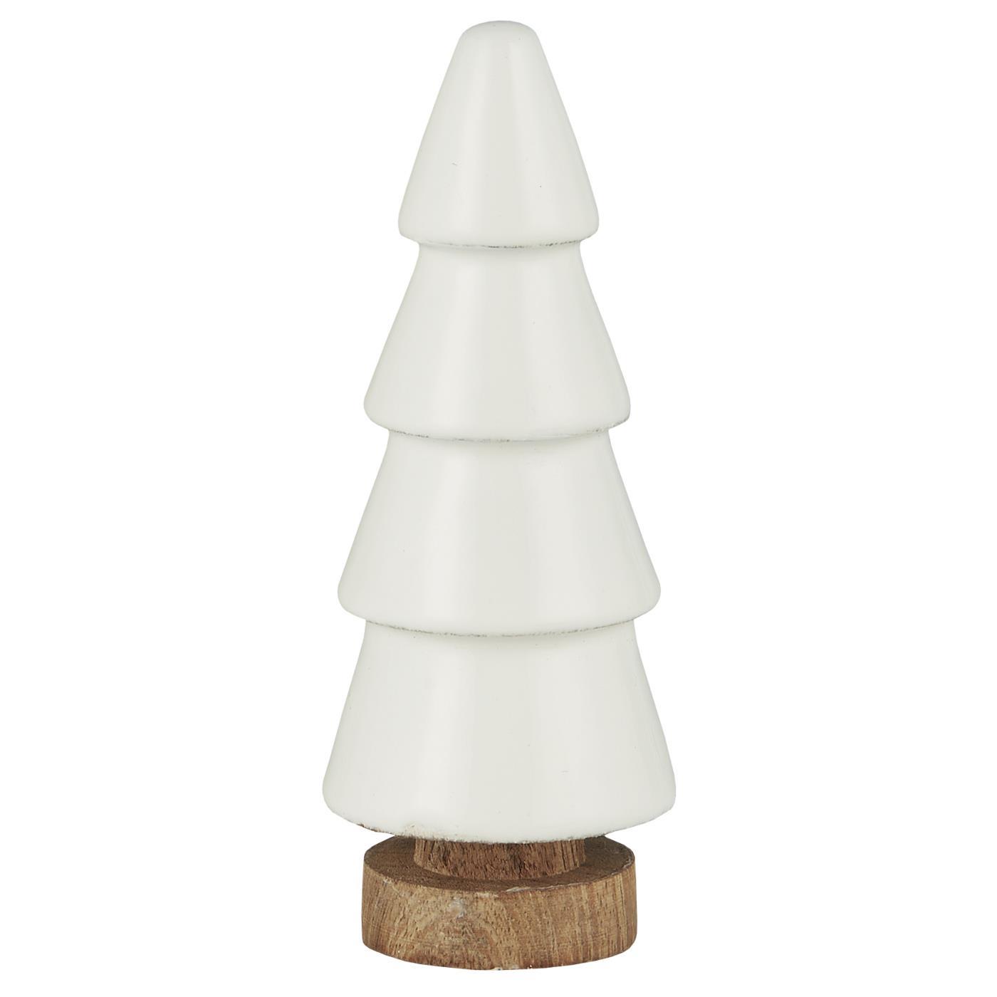 IB Laursen Bílý vánoční strom YULETIDE 12 cm