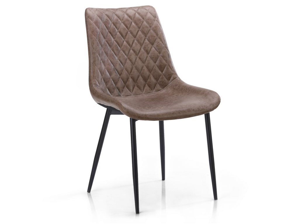 Hnědá jídelní židle SHARONTI