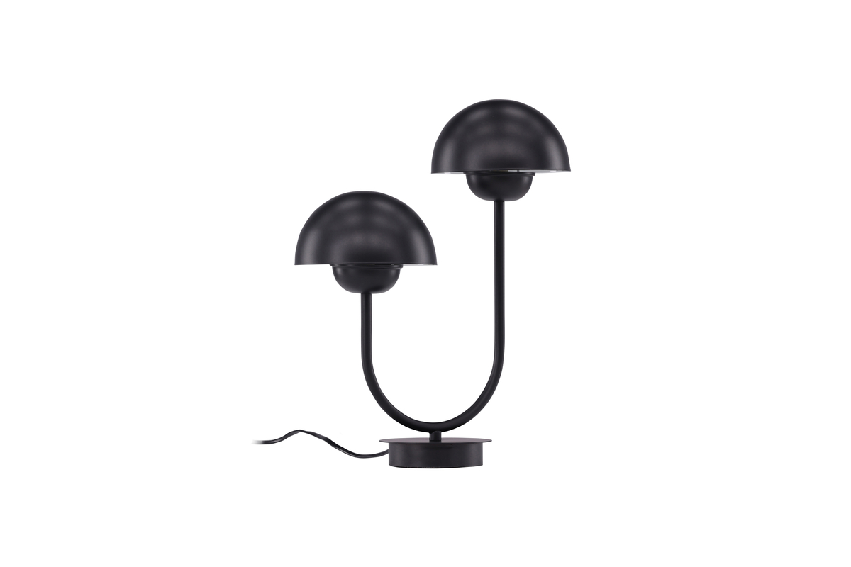 Levně Černá designová stolní lampa LYCKORNA