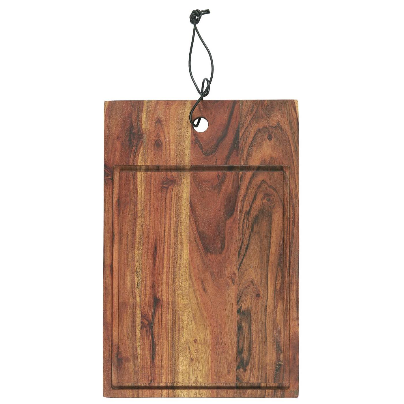 Levně IB Laursen Dřevěné prkénko s drážkou OILED ACACIA WOOD