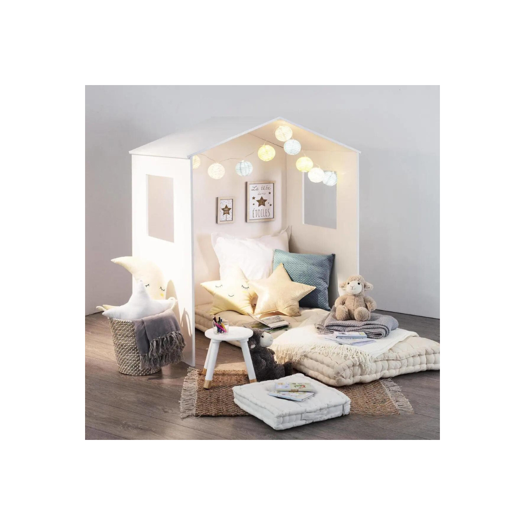 Bílá dětská stolička STOOL WHITE (obrázek 6)