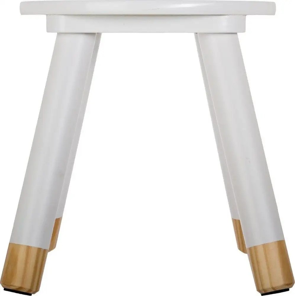 Bílá dětská stolička STOOL WHITE (obrázek 7)