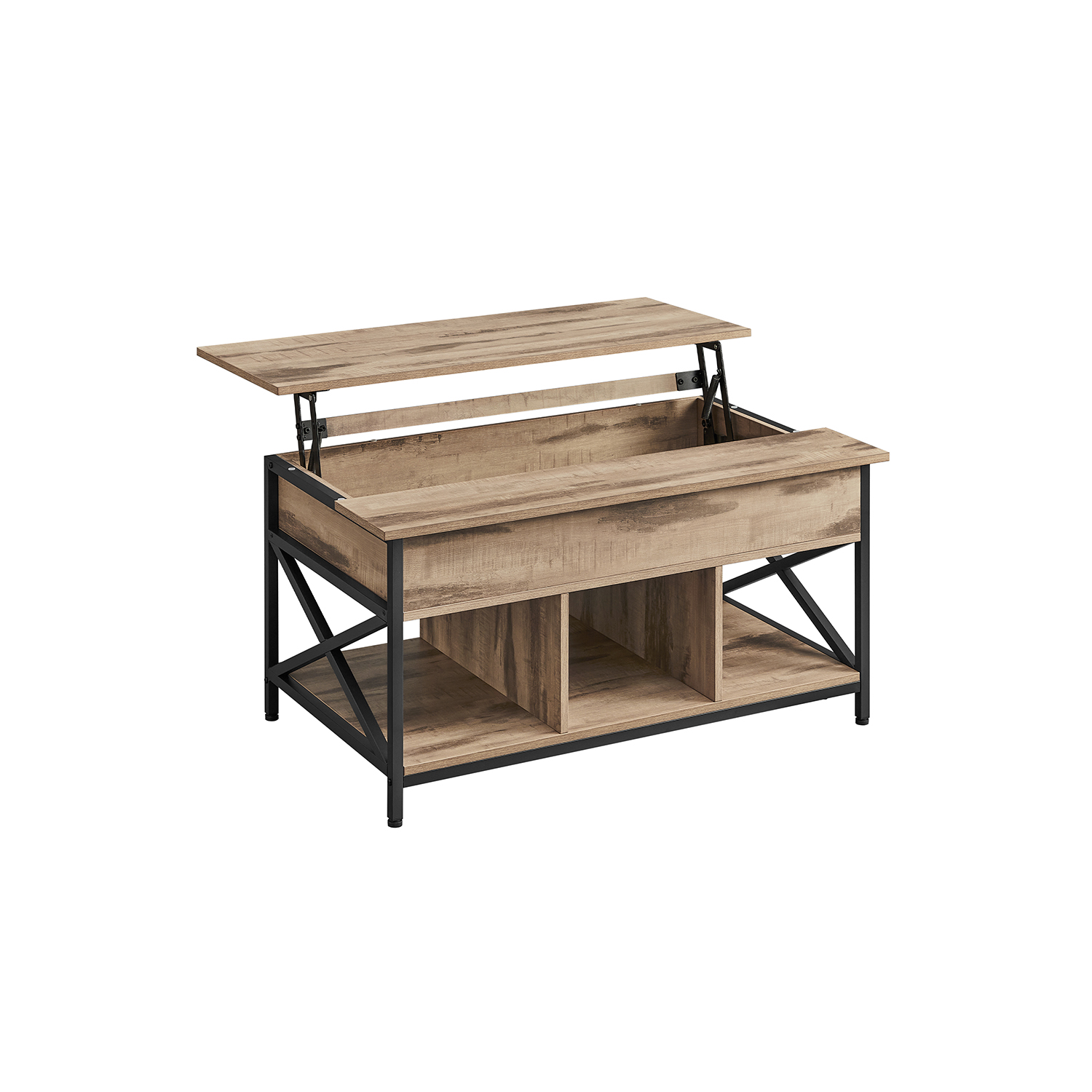 Levně Konferenční stolek TAYLOR SONOMA s výsuvnou deskou 100x60 cm