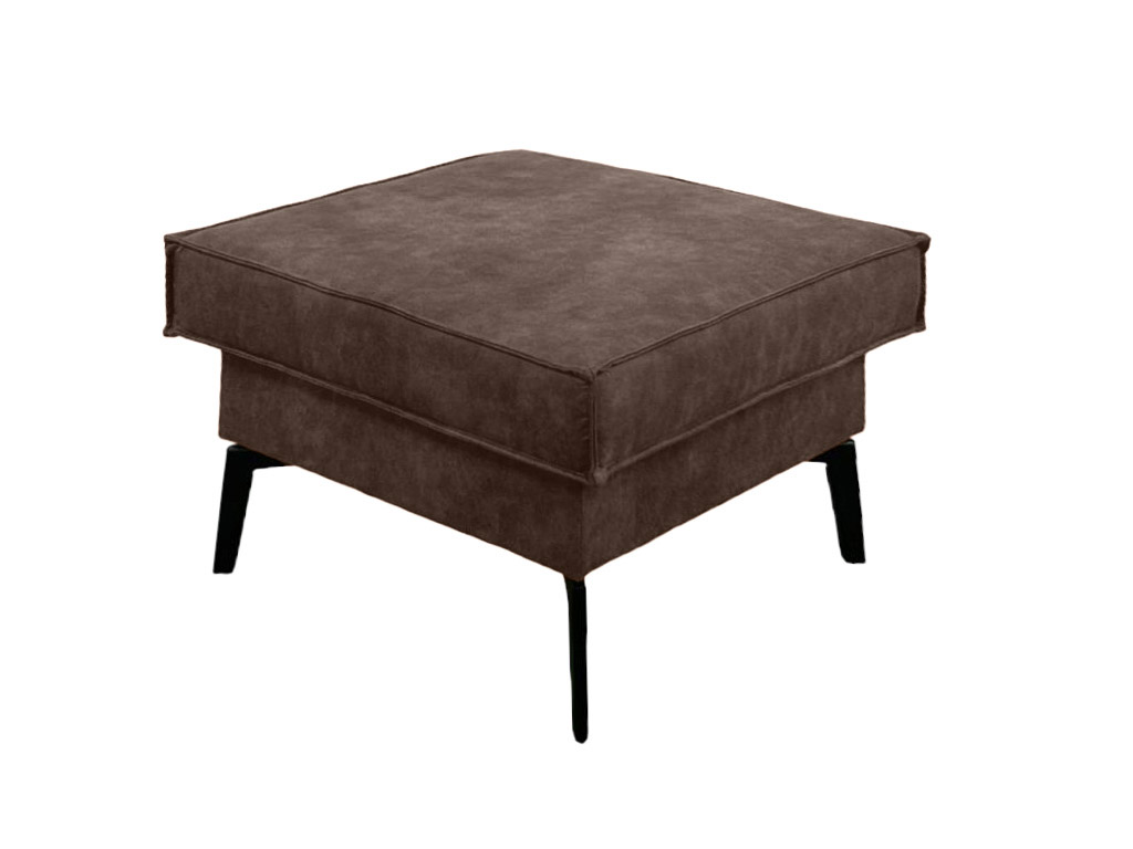 Hnědý taburet MICA