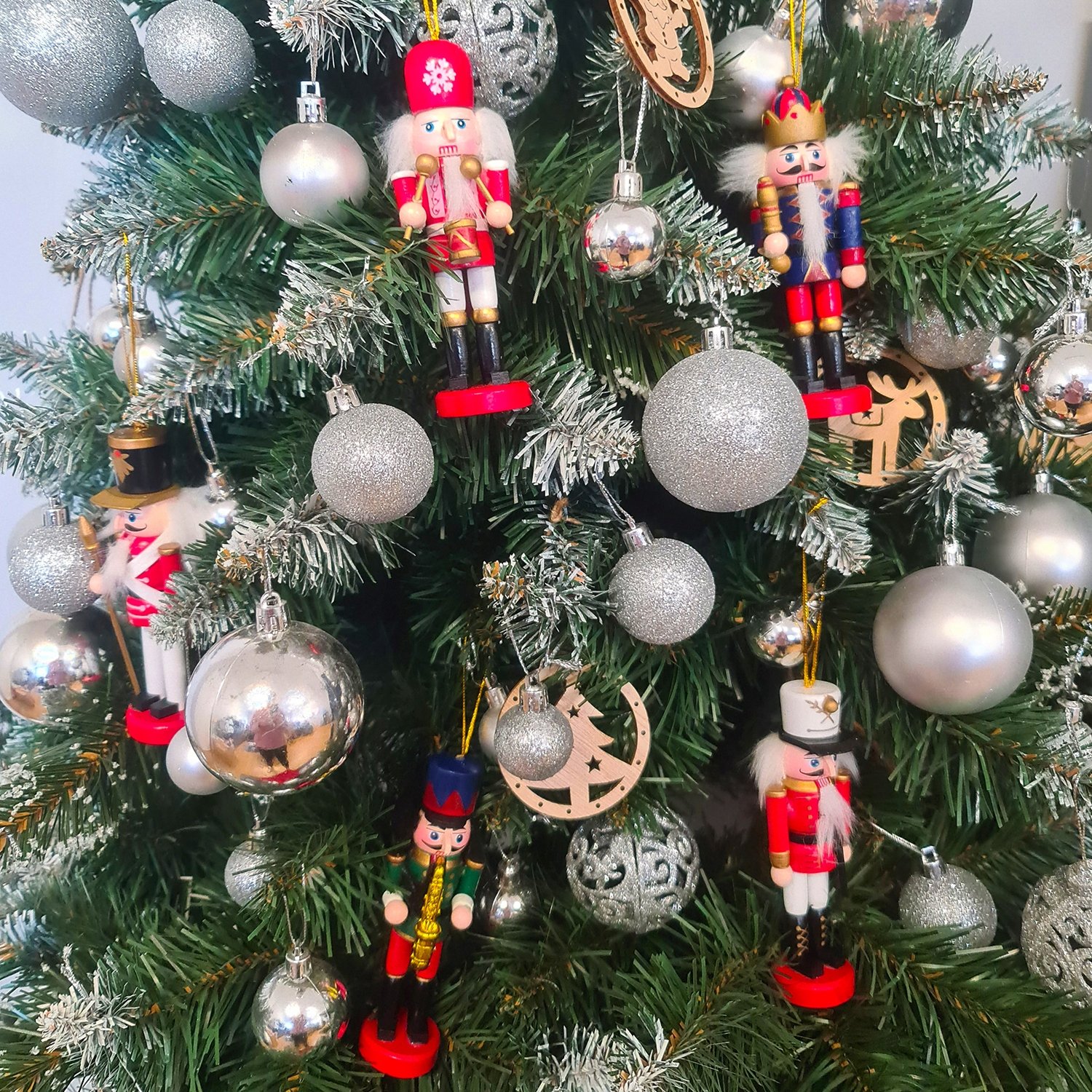 Vánoční ozdoby NUTCRACKER sada 5 ks, barevné (obrázek 3)