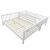 Bílá patrová postel ARDEN, rozložitelná