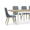 Šedá židle NOBEL