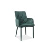 Zelená židle RICARDO VELVET