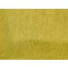 Froté prostěradlo do dětské postýlky žluté 70x140 cm