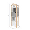 Manhattan bookcase Joey dimensions