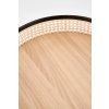 Přírodní ratanový stolek LANIPA 50x55 cm – kombinace stylu a funkce
