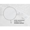 Praktický PROŠÍVANÝ chránič matrace 80x200 cm – hygienické řešení