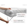 PROŠÍVANÝ matracový chránič 200x220 cm s ochranou proti vlhkosti