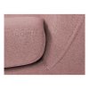 Stylová růžová pohovka AMBER – pohodlné sezení pro tři osoby