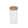 Skleněná dóza s bambusovým víkem BRABANTIA 1100 ml pro kuchyň