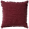 Dekorační povlak na polštář BURTO MERLOT 45x45 cm – luxusní vínová elegance
