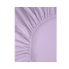 Napínací Jersey prostěradlo ALVORA fialové na postel 180 x 200 cm