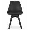 Designová židle BALI MARK černá – stylový doplněk jídelny