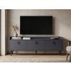 TV stolek PIENA 160 cm, antracitový