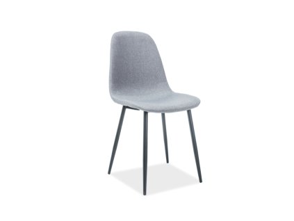 54955 2 seda zidle fox s cernymi nohami