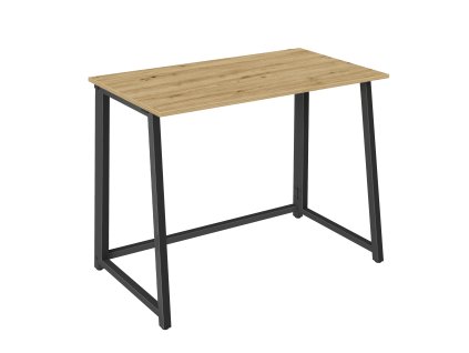 Skládací psací stůl ZARIMO 80x40 cm v dekoru dub artisan