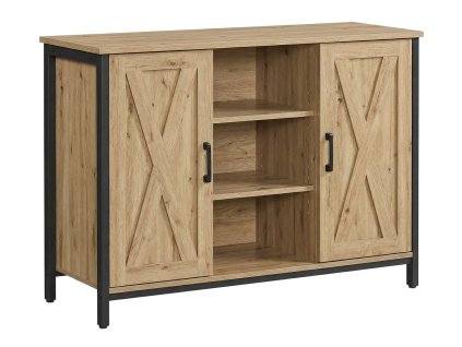 Komoda TAYLOR ARTISAN 100x70 cm s otevřenými policemi