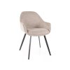 Elegantní jídelní židle VINTO BREGO béžová – pohodlí a styl v jednom