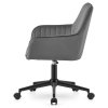 Pohodlné kancelářské křeslo ROXY tmavě šedé s područkami