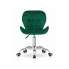 Elegantní pracovní set TAYLOR SONOMA a zelené křeslo AVOLA VELVET s kolečky