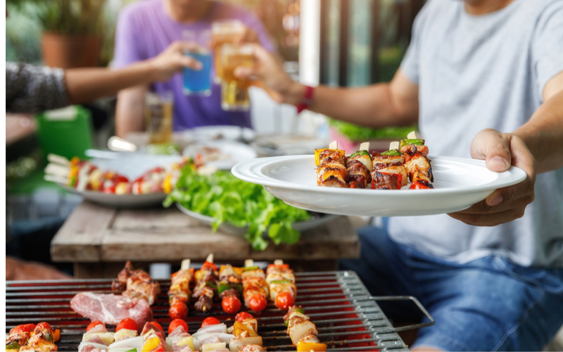 Északi barbecue: egyszerű és friss