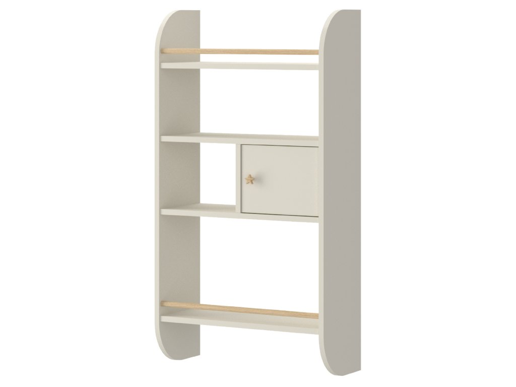 Krémová gyermek polc RAINBOW LATTE