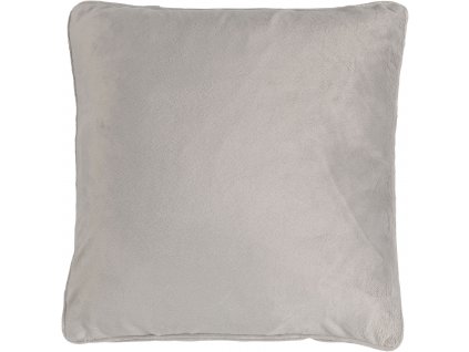 67354 dekoracni povlak na polstar velvet 70x70 cm svetle sedy