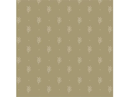 Kvalitní zelené ubrousky GREEN LEAF 40x40 cm, 50 ks pro elegantní stolování