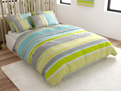 Barevné povlečení BEAUTIFUL SPRING z Renforcé bavlny