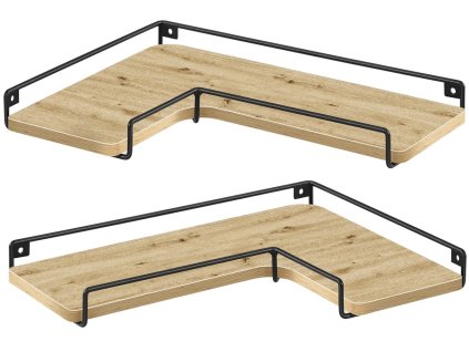 Rohové police TAYLOR ARTISAN 40x29 cm v sadě 2 ks