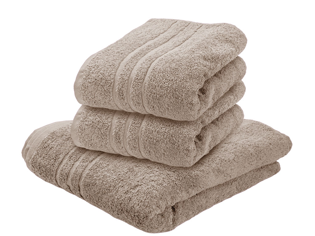 Comfort bézs fürdőlepedő 70 x 140 cm, 100% pamut akciós termékkép 1