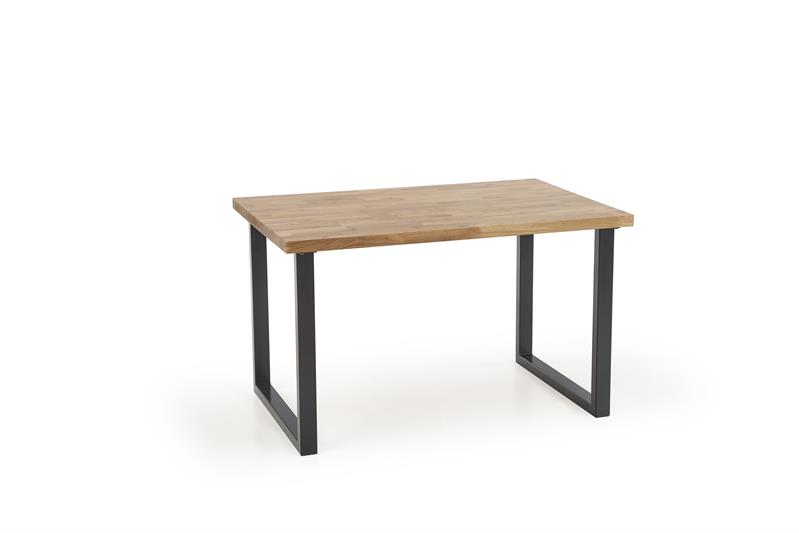 Étkezőasztal tölgyfa lappal RADUS 120(200)x78
