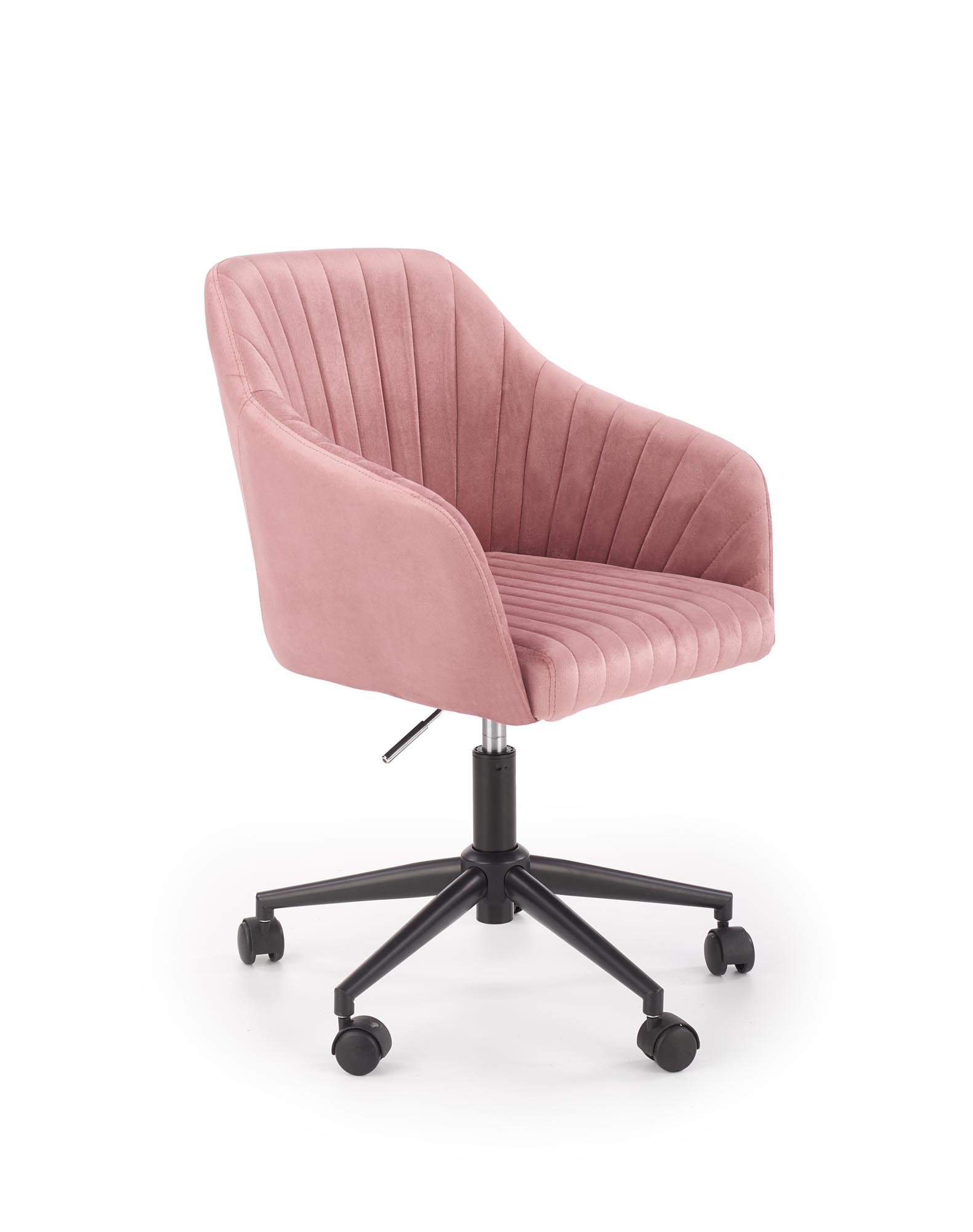 Rózsaszín irodai szék maribo velvet