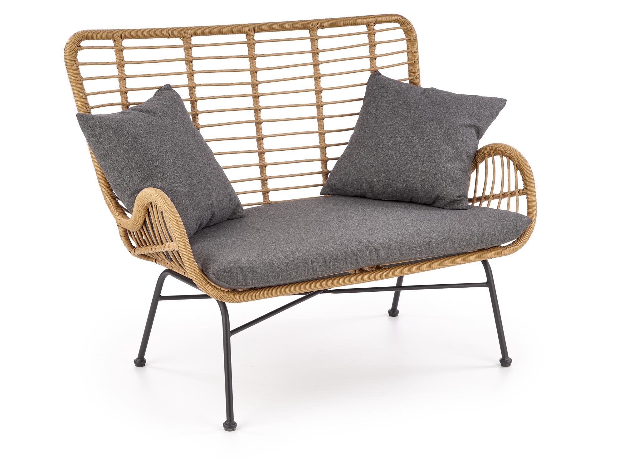 Rattan kanapé KASKO XL