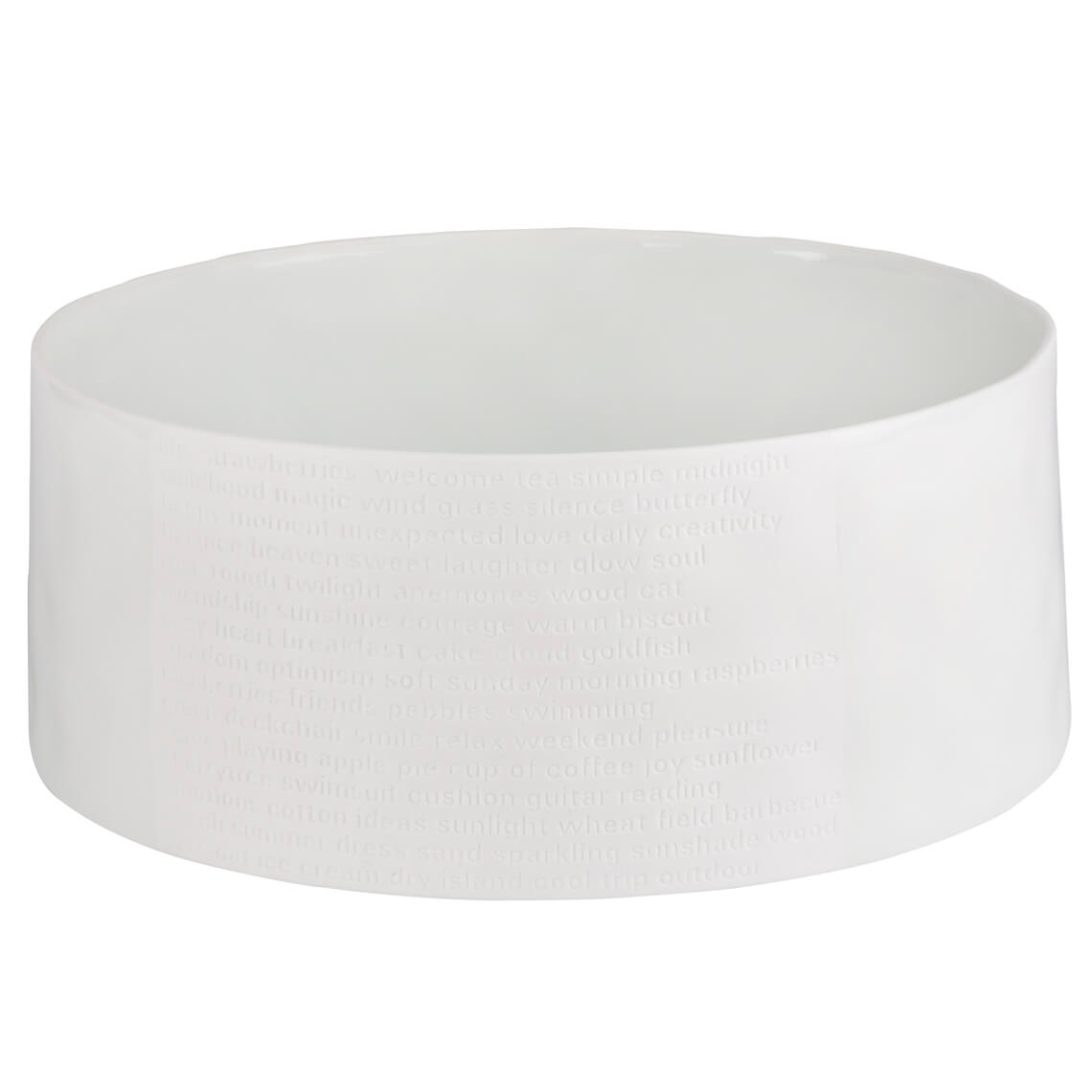 Räder Fehér porcelántál ROOM POETRY BOWL akciós termékkép 1