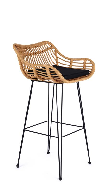 Rattan bárszék KEMI 105 akciós termékkép 1