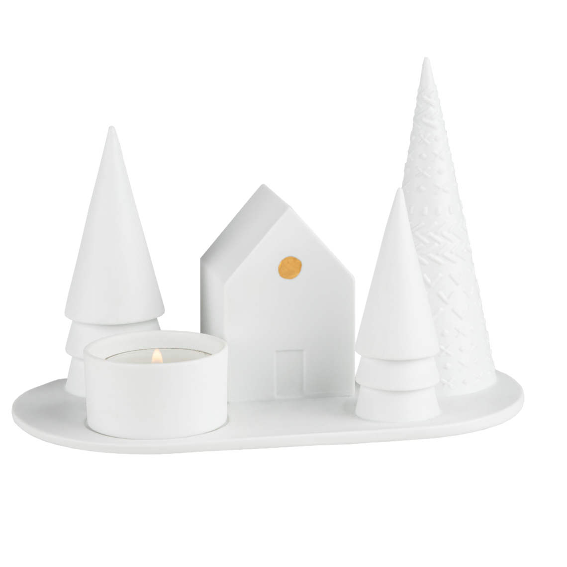 Räder Porcelán gyertyatartó FOREST CABINE