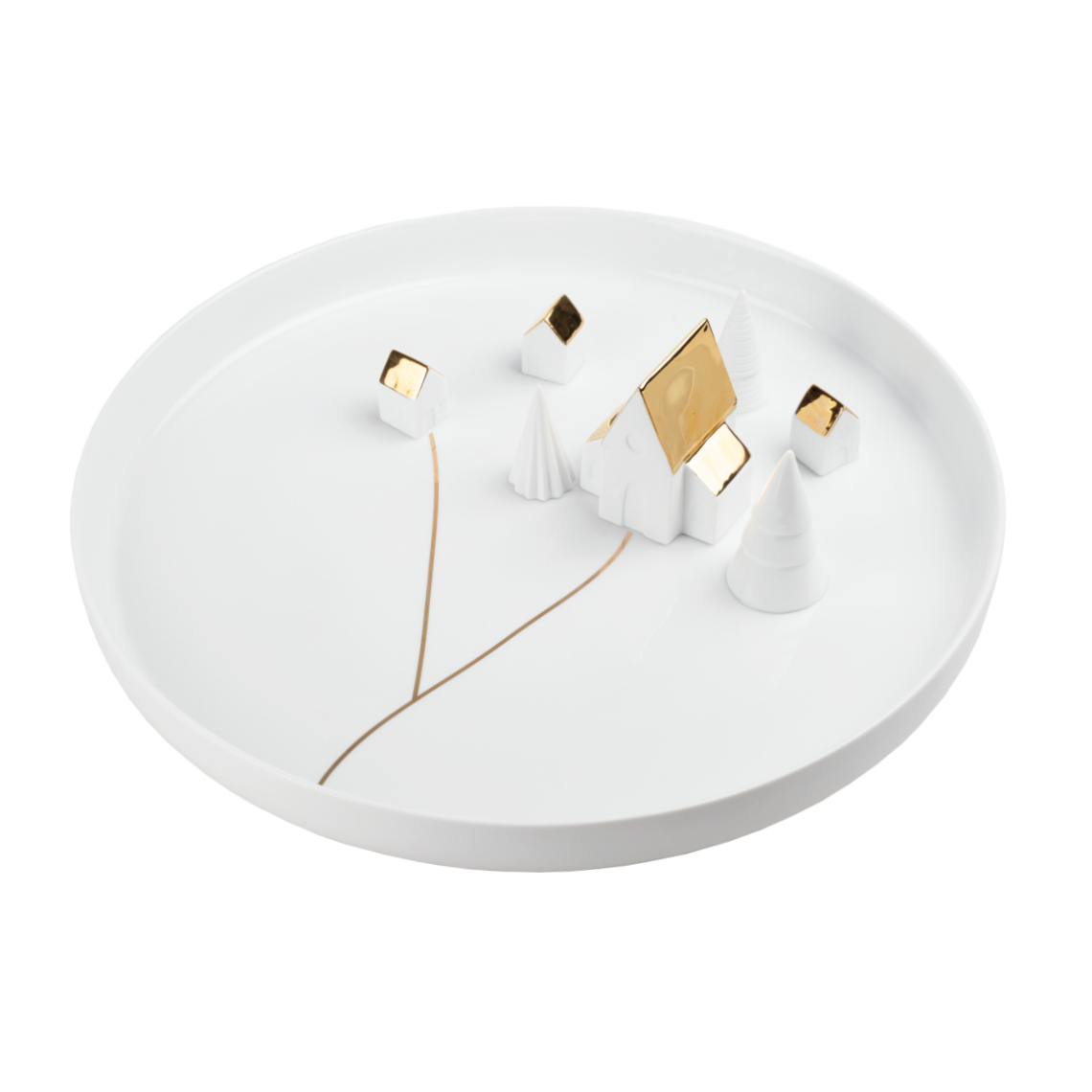 Räder Fehér porcelán tál BOWL VILLAGE