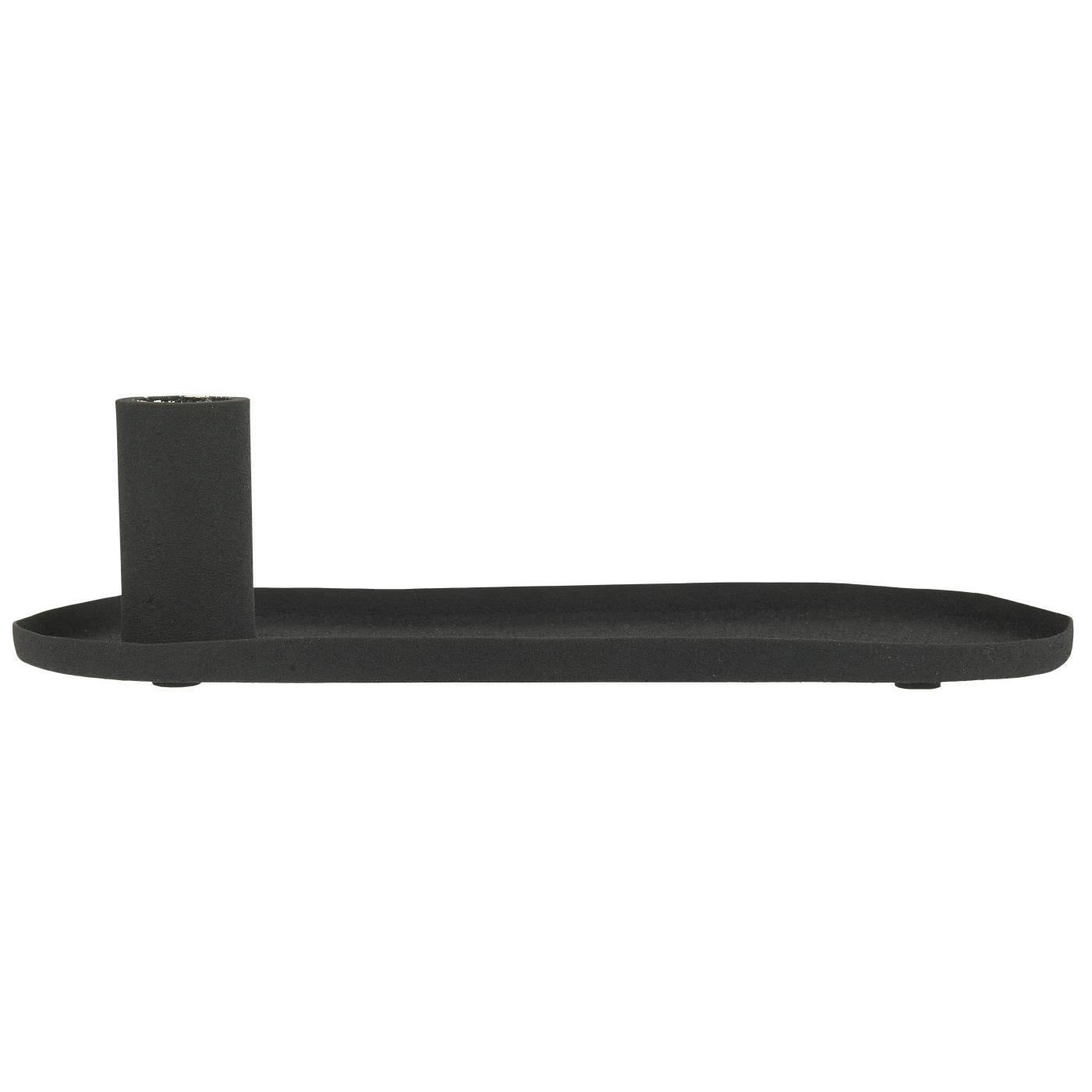 IB Laursen Fekete fém gyertyatartó CANDLE HOLDER