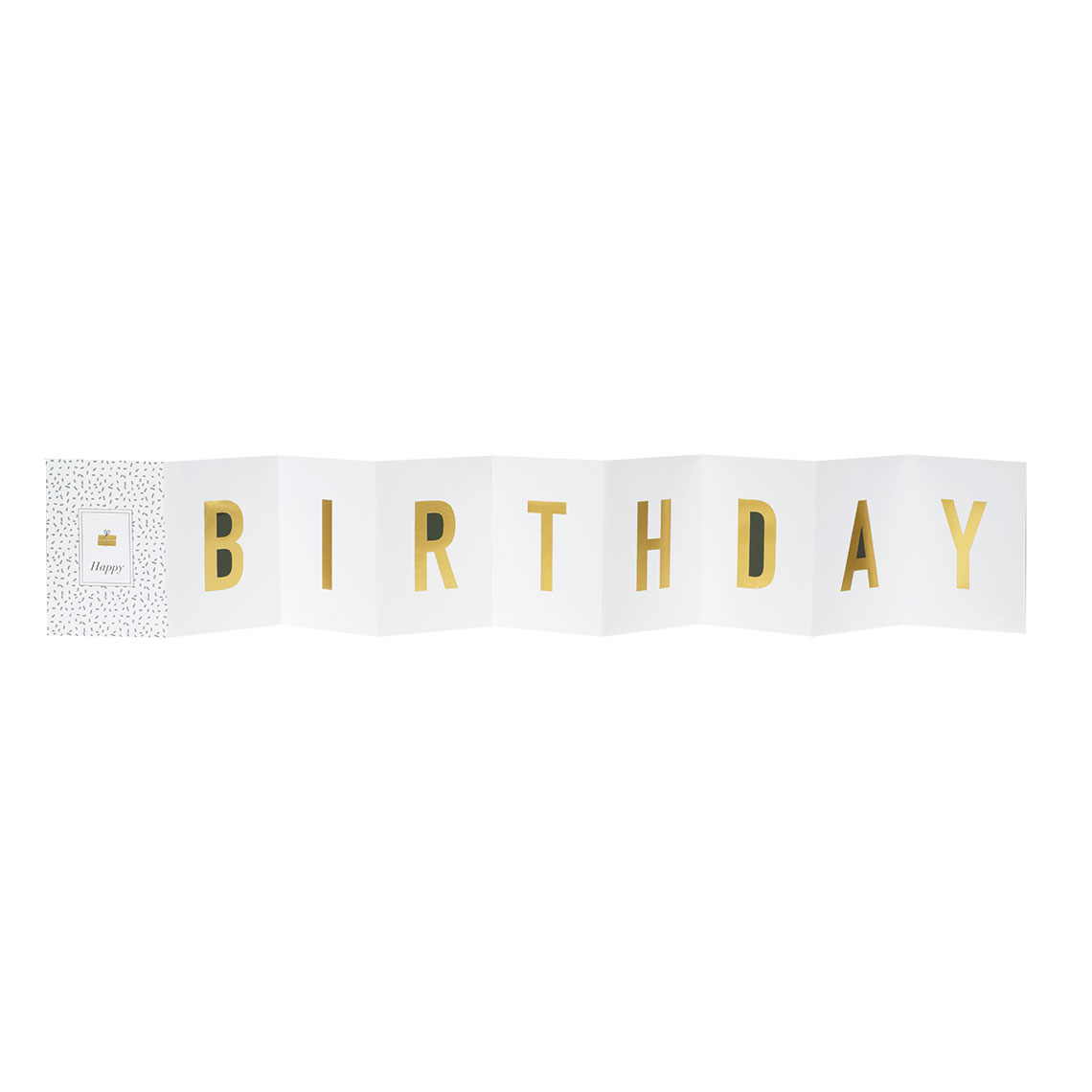 Räder HAPPY BIRTHDAY papír leporelló születésnapra