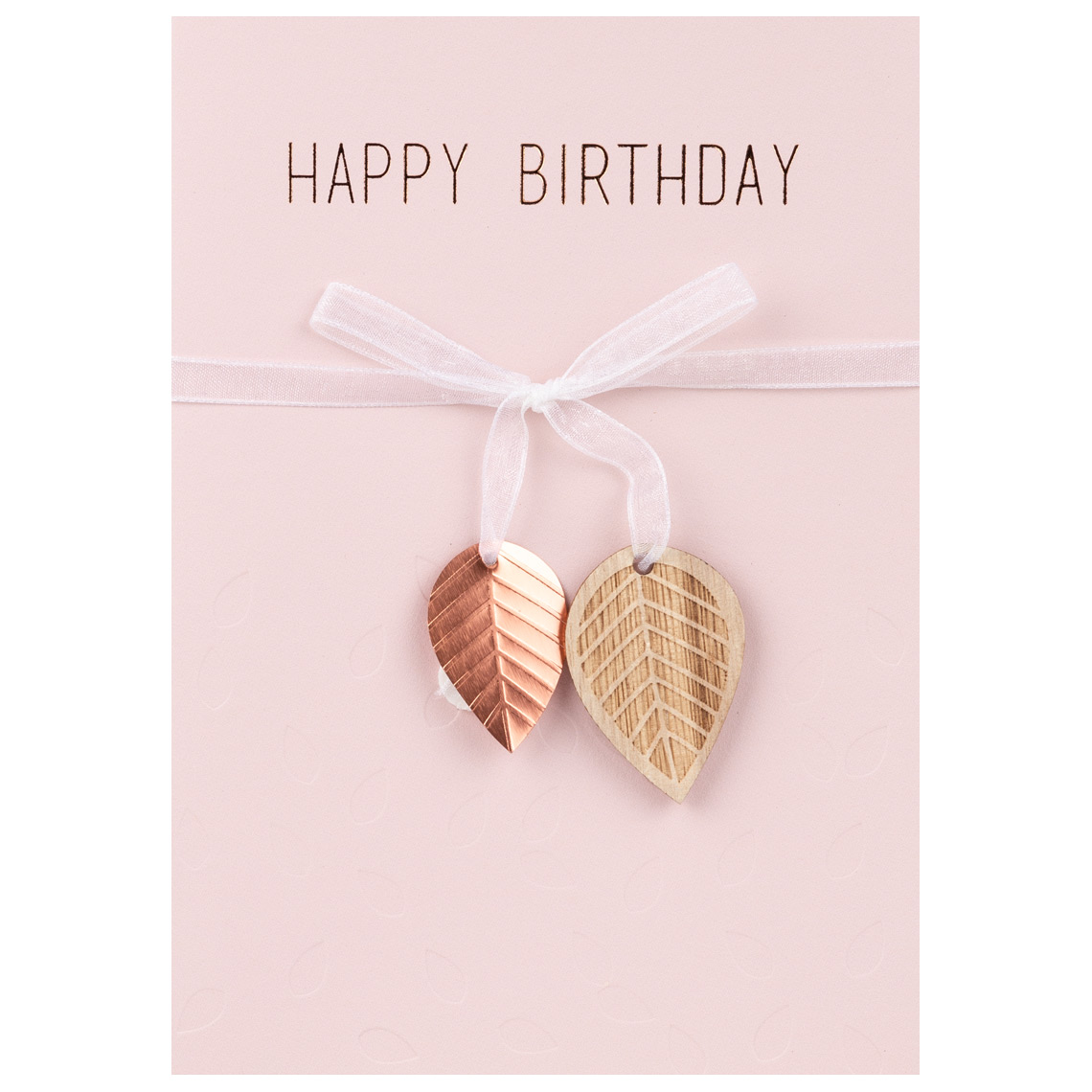 Räder HAPPY BIRTHDAY rózsaszín papír születésnapi üdvözlőlap