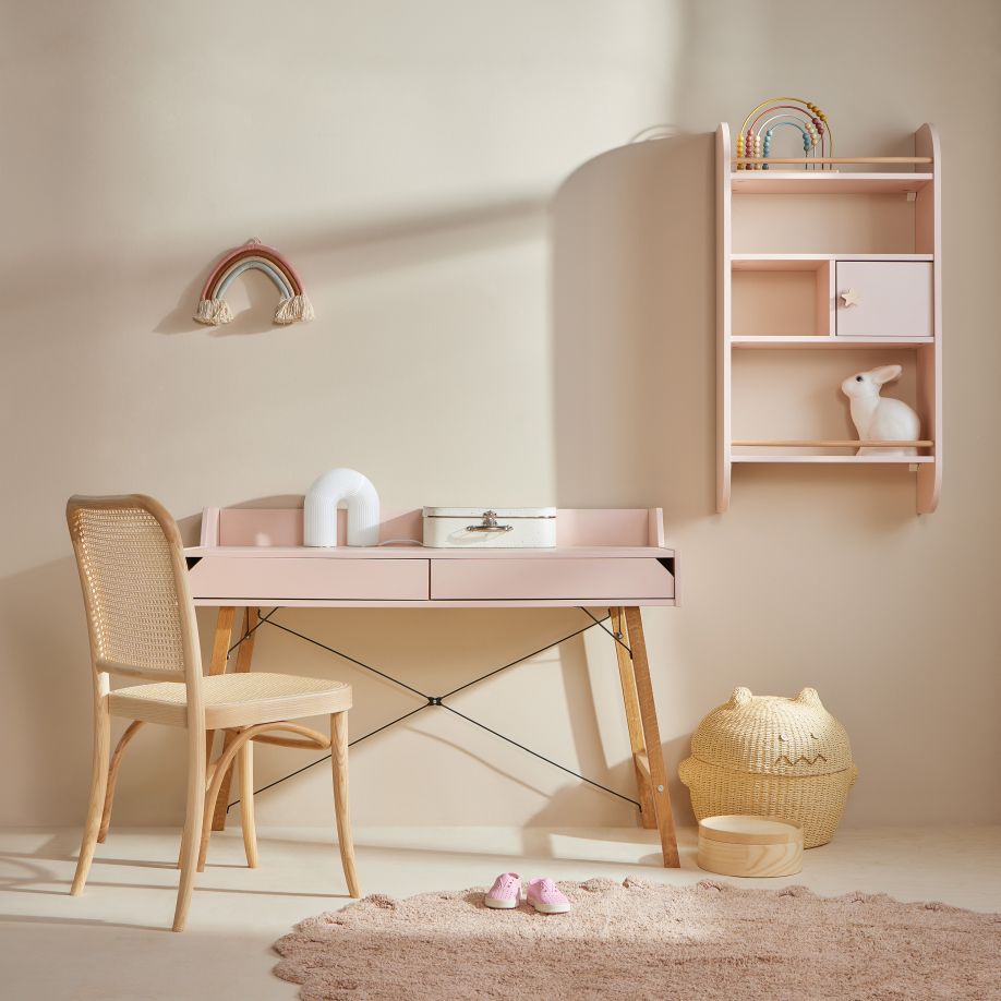 Bellamy lotta sunset rózsaszín gyerek íróasztal