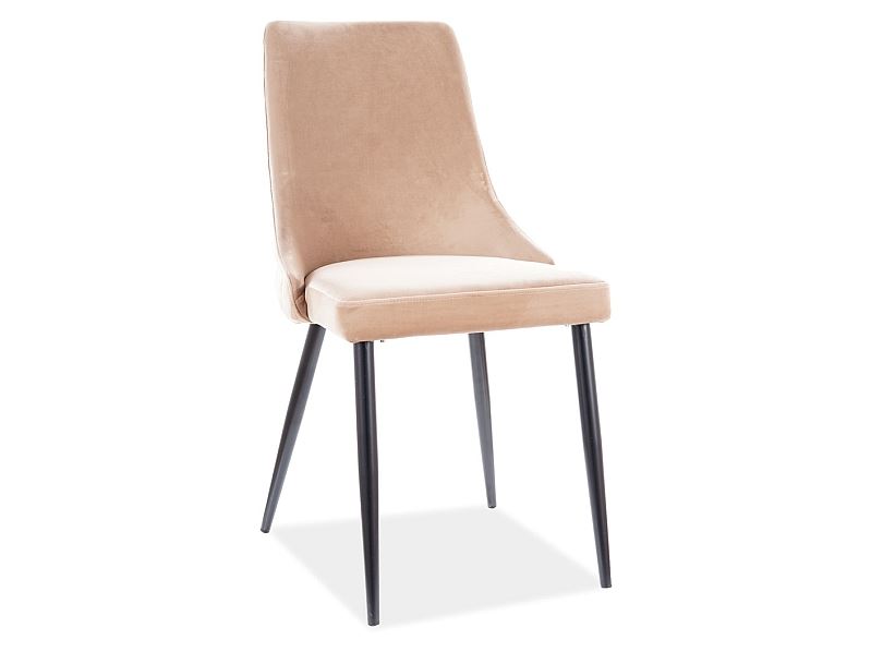 PIANO B VELVET bézs színű szék