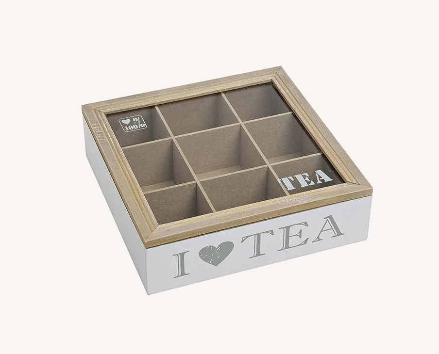 Fa teásdoboz  I LOVE TEA akciós termékkép 1