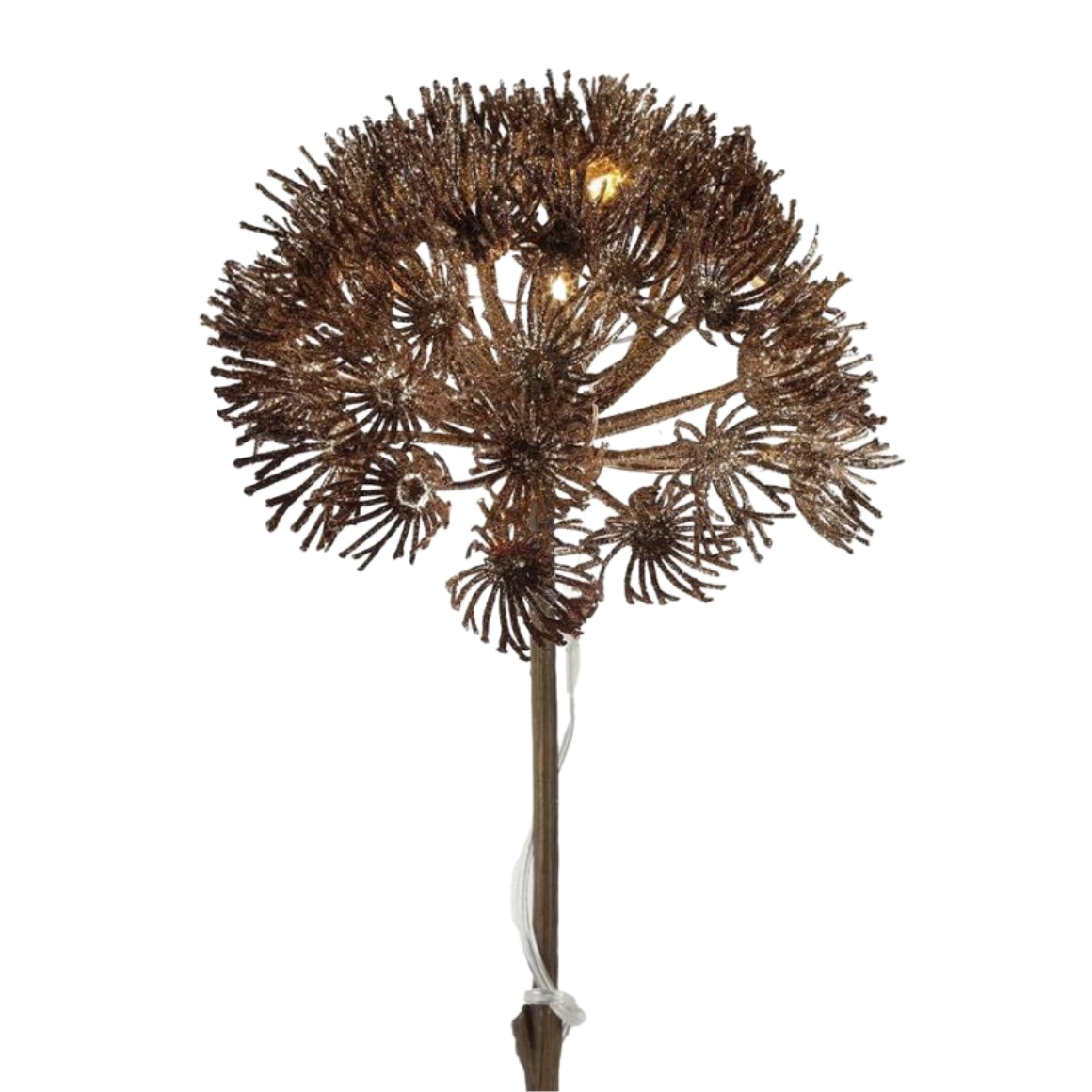 HERACLEUM LED világító díszág 70 cm, bronz akciós termékkép 1